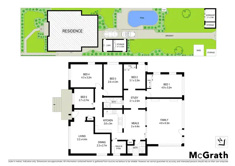Floorplan of Homely house listing, 99 Bowden Street, Ryde NSW 2112