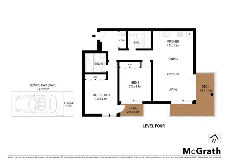 Floorplan of Homely apartment listing, 410/1 Sterling Circuit, Camperdown NSW 2050