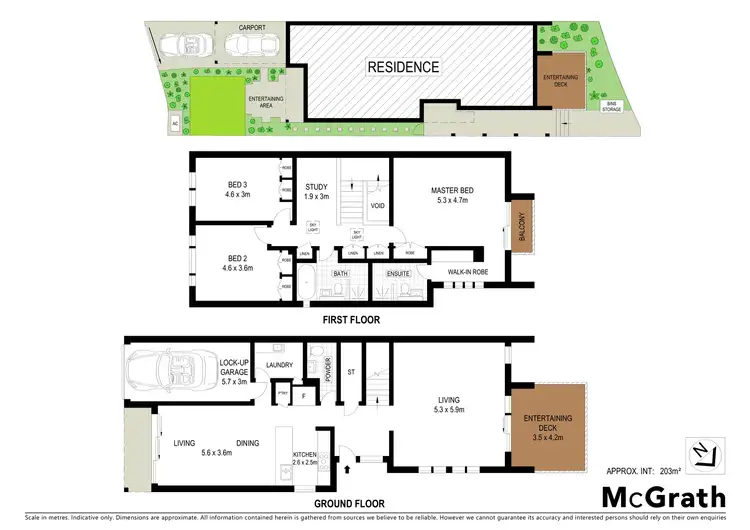 Floorplan of Homely house listing, 12 Lardelli Drive, Ryde NSW 2112