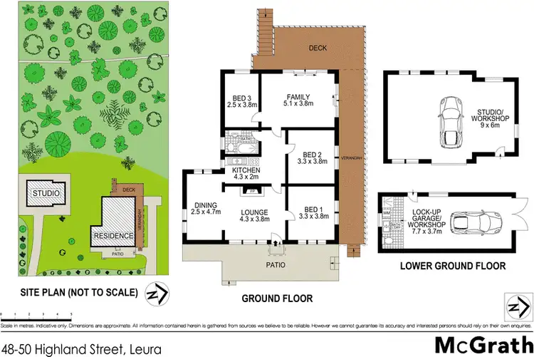Floorplan of Homely house listing, 48-50 Highland Street, Leura NSW 2780