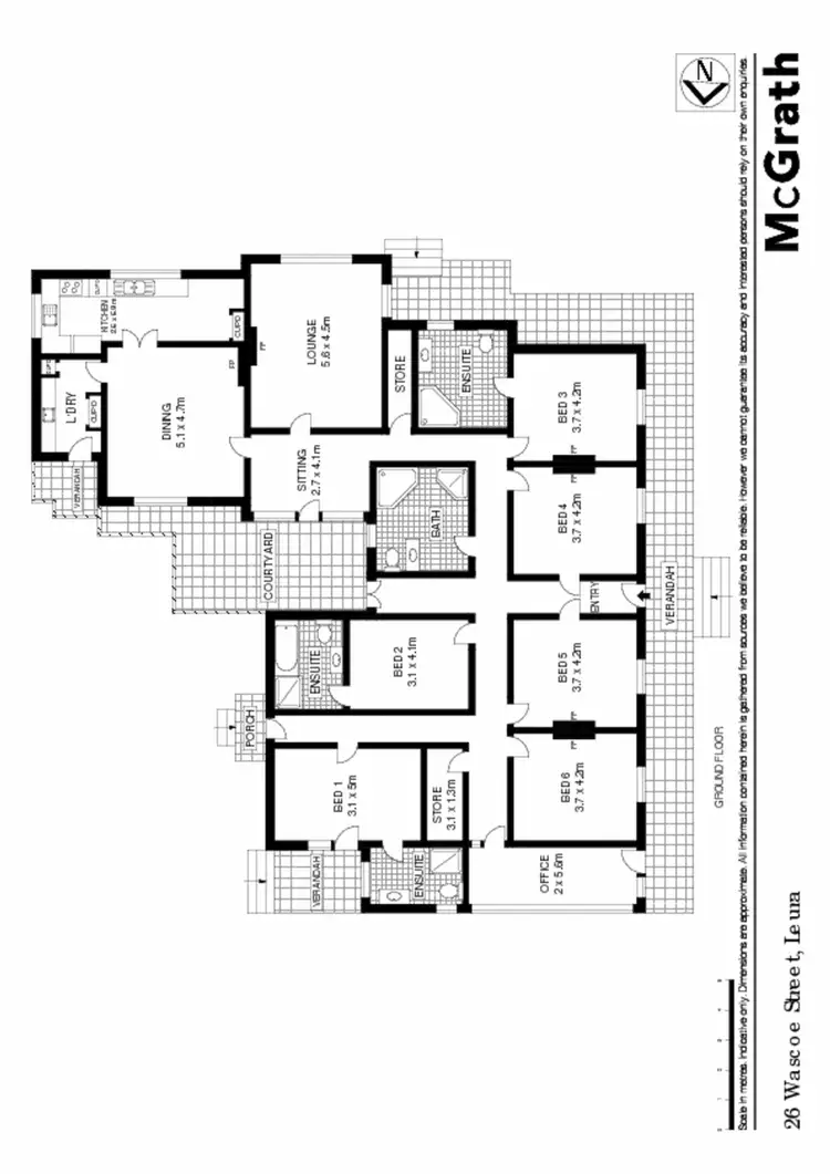Floorplan of Homely house listing, 26 Wascoe Street, Leura NSW 2780