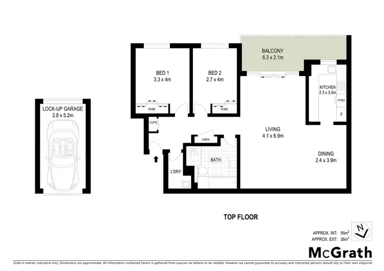 Floorplan of Homely apartment listing, 9/49 Albion Street, Waverley NSW 2024