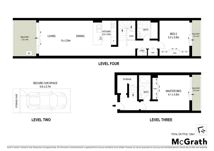 Floorplan of Homely apartment listing, 328/23 Savona Drive, Wentworth Point NSW 2127