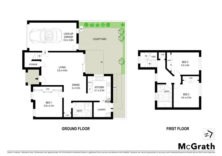 Floorplan of Homely townhouse listing, 2/20 Palmerston Road, Waitara NSW 2077