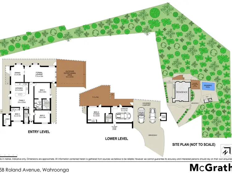 Floorplan of Homely house listing, 75B Roland Avenue, Wahroonga NSW 2076