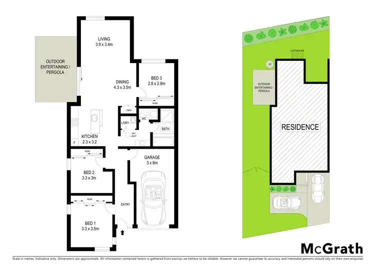Floorplan of Homely house listing, 5 De Gruchy Place, Macgregor ACT 2615