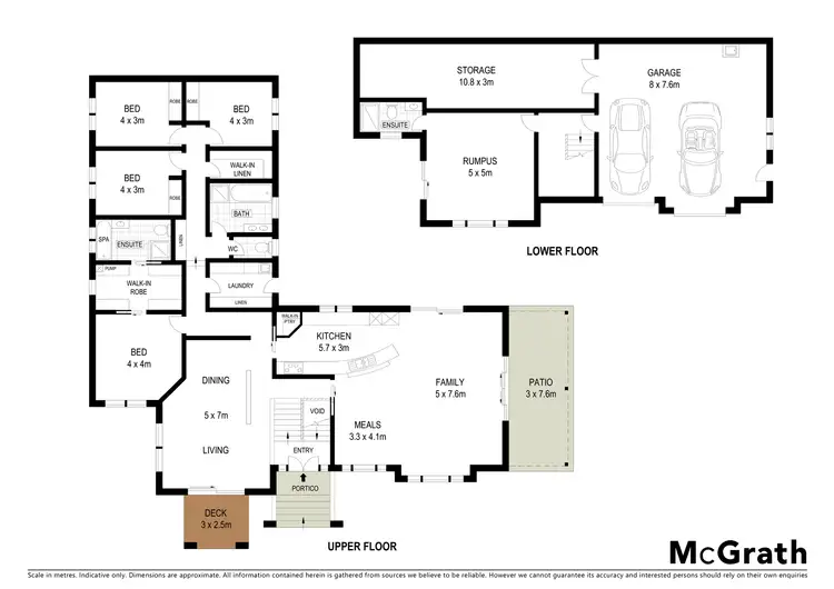 Floorplan of Homely house listing, 15 Van Praag Place, Gordon ACT 2906