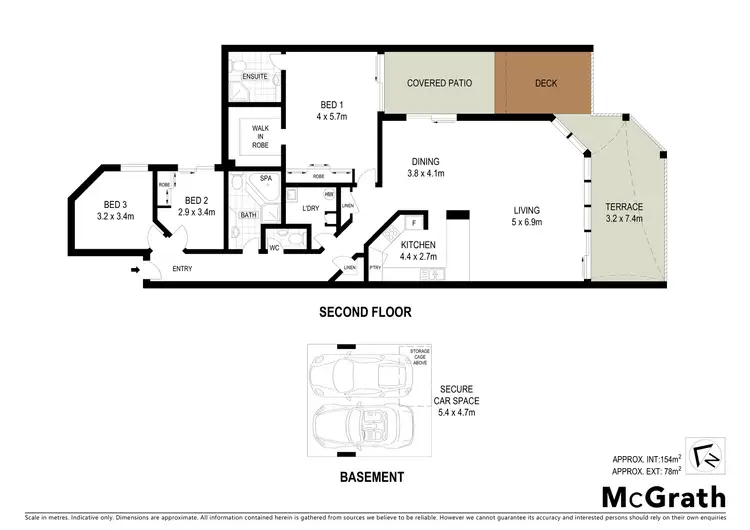 Floorplan of Homely apartment listing, 11/5 Wharf Street, East Gosford NSW 2250