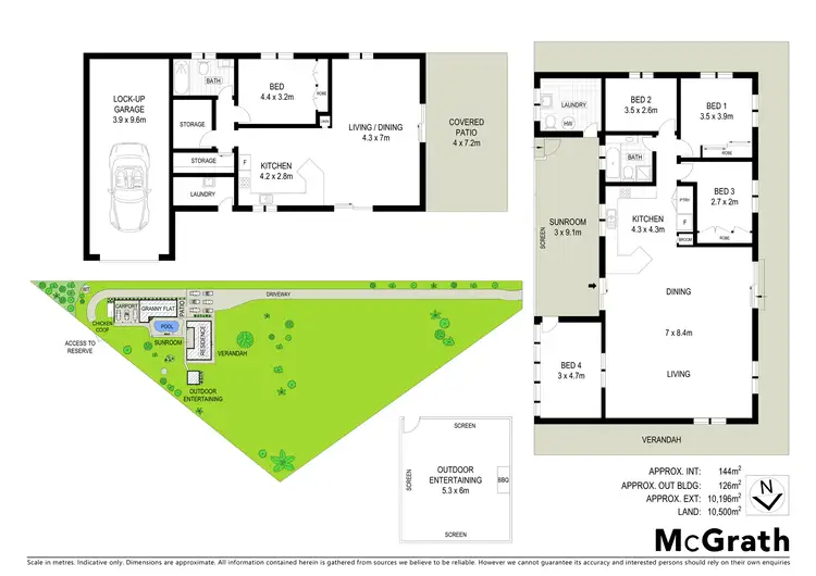 Floorplan of Homely house listing, 4 Bates Close, Tumbi Umbi NSW 2261
