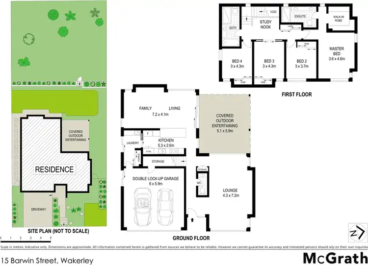 Floorplan of Homely house listing, 15 Barwin Street, Wakerley QLD 4154