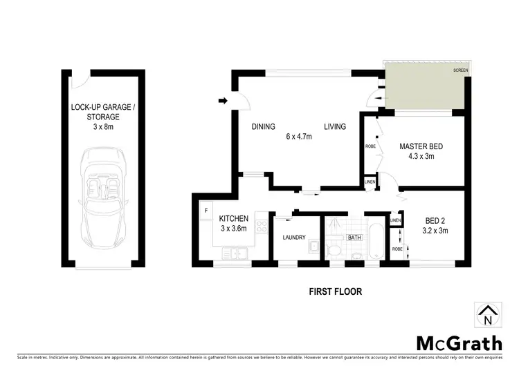 Floorplan of Homely apartment listing, 7/6 Forest Grove, Epping NSW 2121