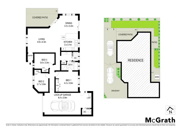 Floorplan of Homely villa listing, 2/123 Bourke Road, Umina Beach NSW 2257