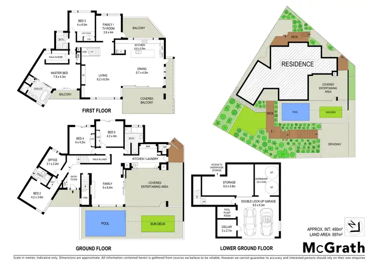 Floorplan of Homely house listing, 56 Del Monte Place, Copacabana NSW 2251