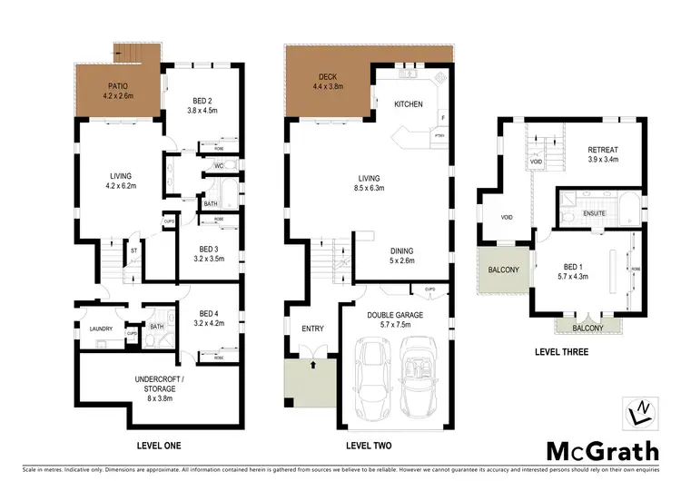 Floorplan of Homely house listing, 129 Central Avenue, St Lucia QLD 4067