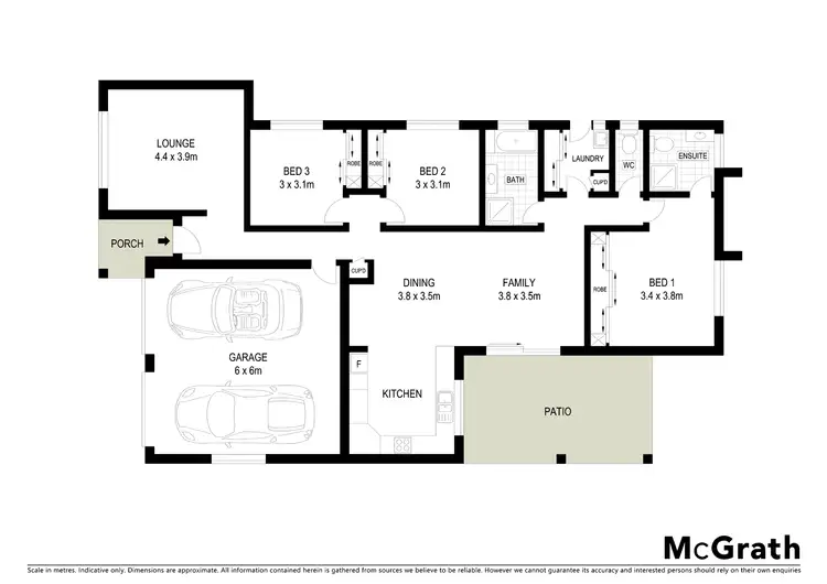 Floorplan of Homely house listing, Address available on request