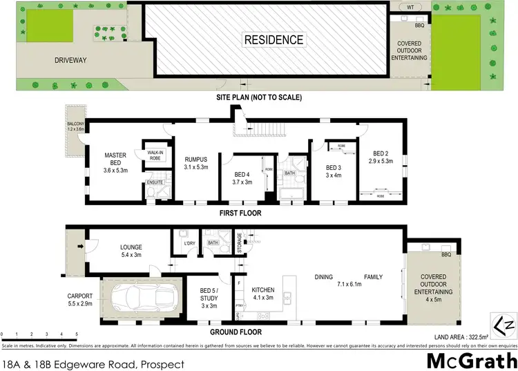 Floorplan of Homely house listing, 22a Edgeware Road, Prospect NSW 2148