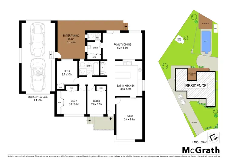 Floorplan of Homely house listing, 7 Utah Place, Toongabbie NSW 2146