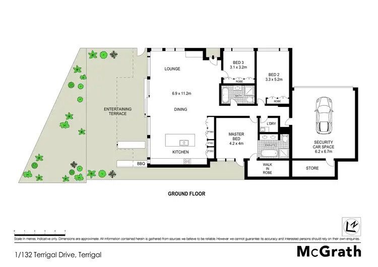 Floorplan of Homely apartment listing, 1/132 Terrigal Drive, Terrigal NSW 2260