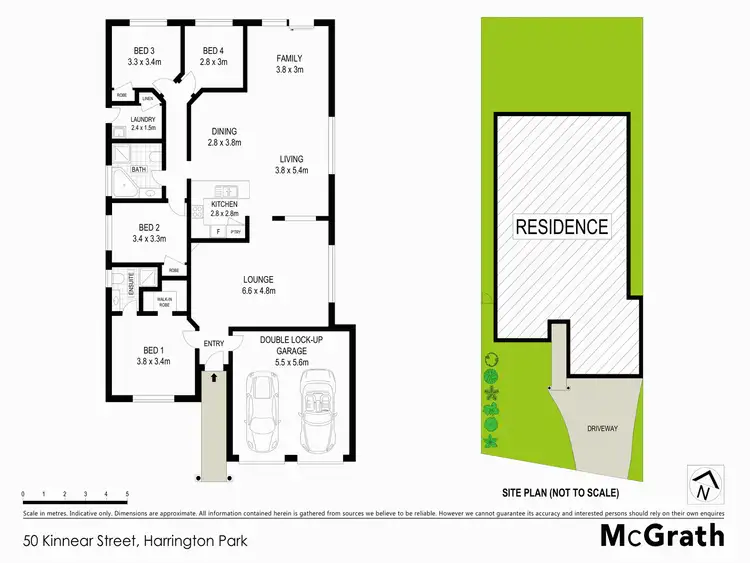 Floorplan of Homely house listing, 50 Kinnear Street, Harrington Park NSW 2567