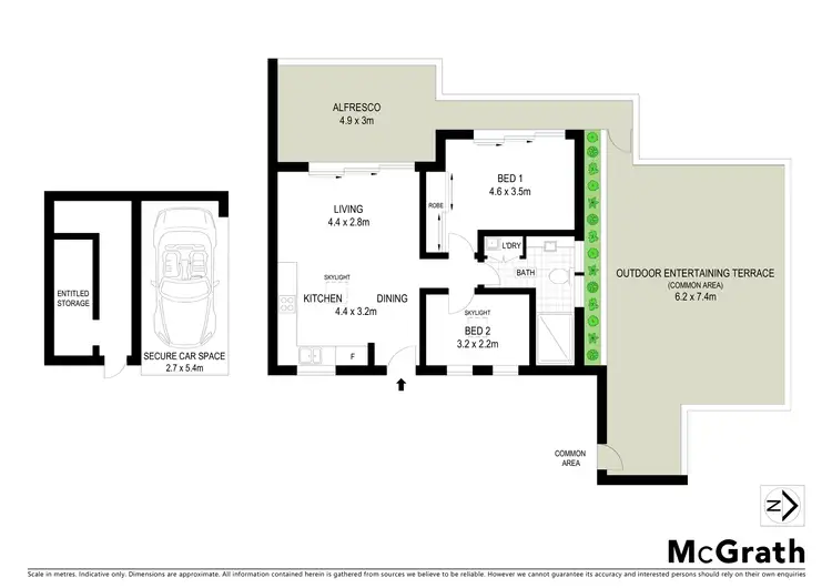 Floorplan of Homely apartment listing, 308/2 Albert Street, Randwick NSW 2031