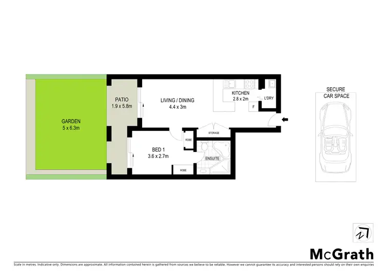 Floorplan of Homely apartment listing, 107/34 Alison Road, Randwick NSW 2031