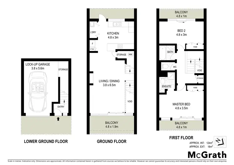 Floorplan of Homely apartment listing, 3/45 Tingira Crescent, Sunrise Beach QLD 4567