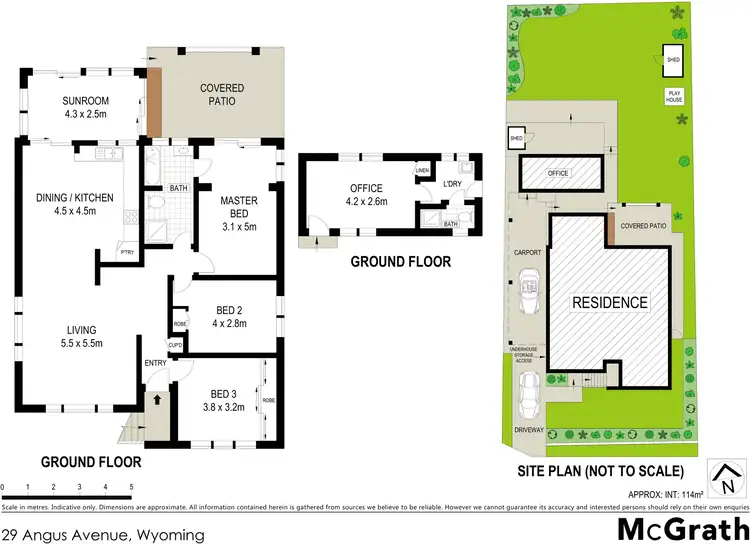 Floorplan of Homely house listing, 29 Angus Avenue, Wyoming NSW 2250