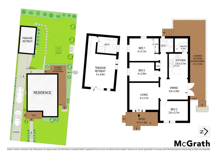 Floorplan of Homely house listing, 8 Fowler Street, Seven Hills NSW 2147
