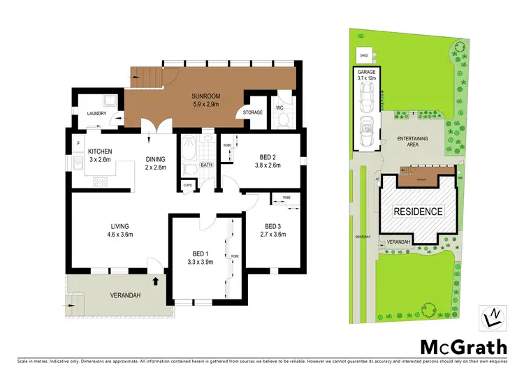 Floorplan of Homely house listing, 5 Faye Street, Seven Hills NSW 2147