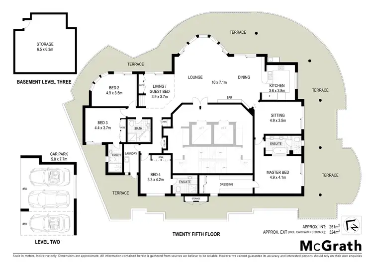 Floorplan of Homely apartment listing, 108/540 Queen Street, Brisbane City QLD 4000