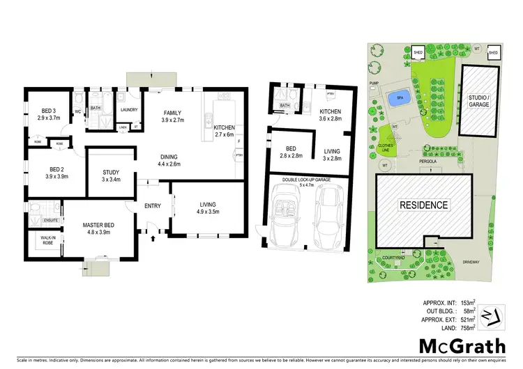 Floorplan of Homely house listing, 22 Canopus Crescent, Giralang ACT 2617