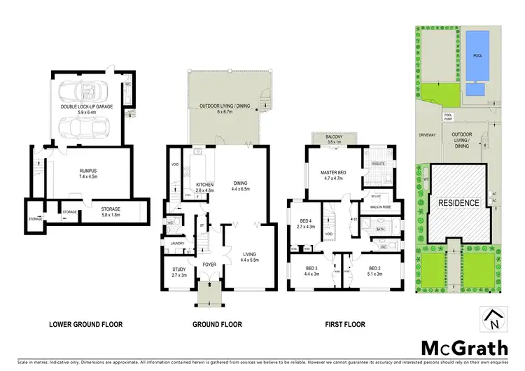Floorplan of Homely house listing, 6 Grasmere Road, Cremorne NSW 2090