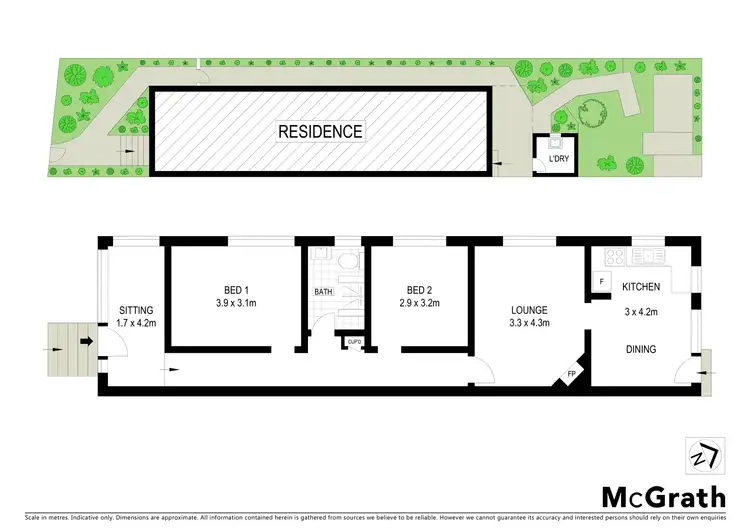 Floorplan of Homely house listing, 3 Carr Street, Waverton NSW 2060