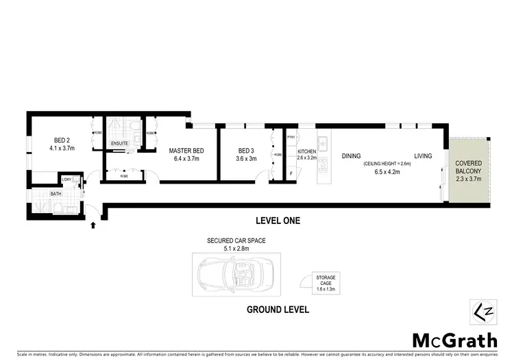Floorplan of Homely apartment listing, 5/49 Fletcher Street, Tamarama NSW 2026