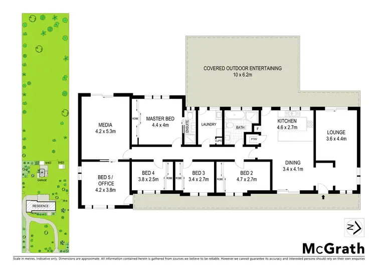 Floorplan of Homely house listing, 34 Wills Road, Long Point NSW 2564
