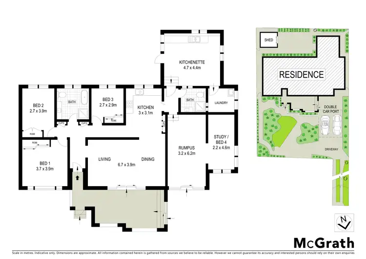 Floorplan of Homely house listing, 43A Amy Road, Peakhurst NSW 2210