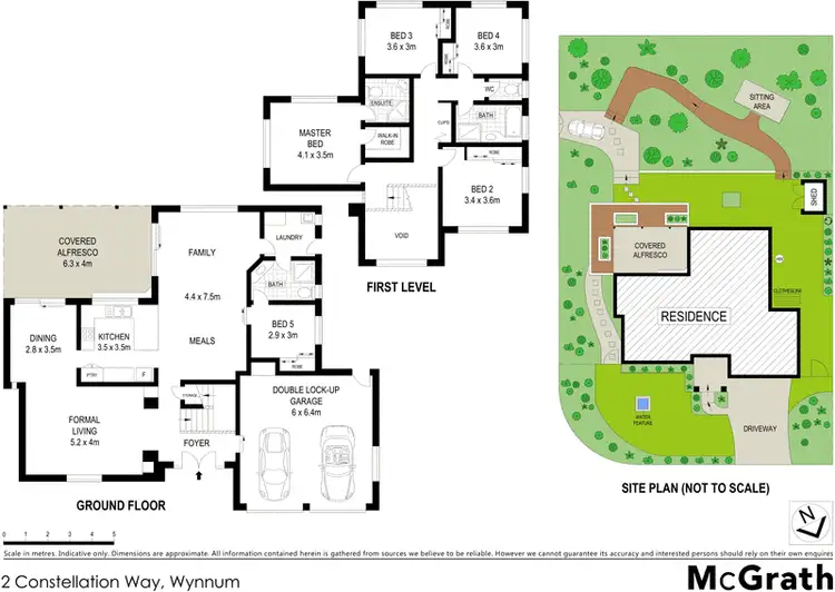 Floorplan of Homely house listing, 2 Constellation Way, Wynnum QLD 4178