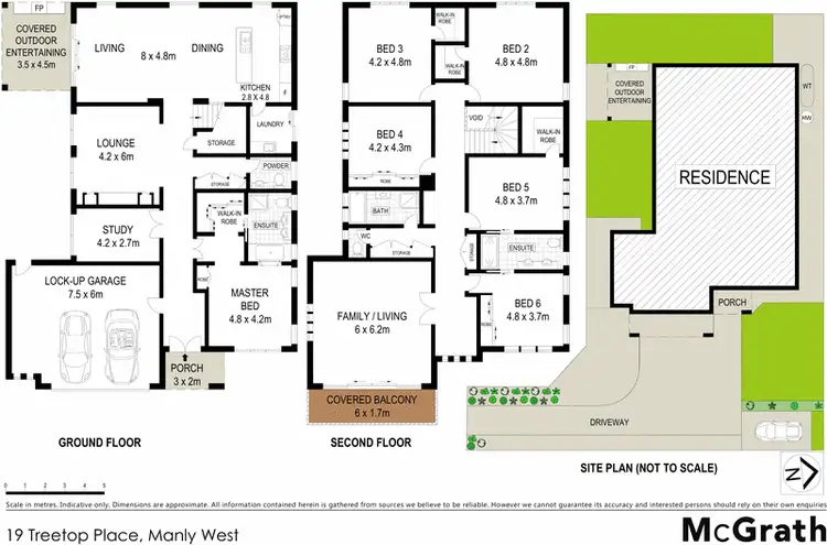 Floorplan of Homely house listing, 19 Treetop Place, Manly West QLD 4179