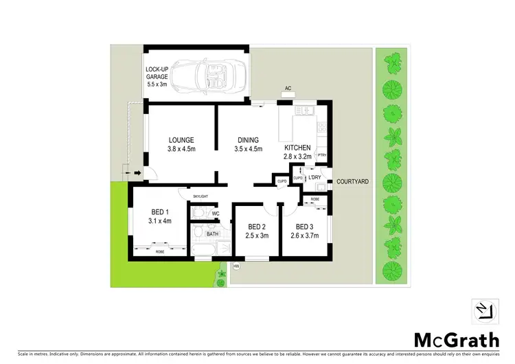 Floorplan of Homely villa listing, 3/40 Coxs Road, East Ryde NSW 2113