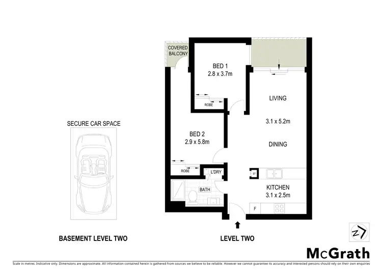 Floorplan of Homely apartment listing, 211D/21 Robert Street, Collingwood VIC 3066