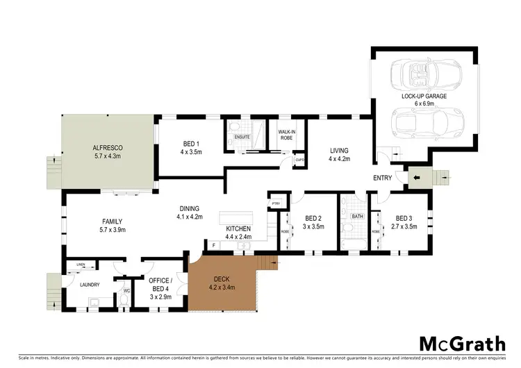 Floorplan of Homely house listing, 25 Collins Street, Mount Lofty QLD 4350