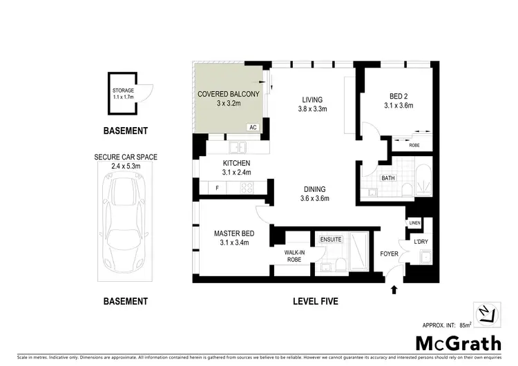 Floorplan of Homely apartment listing, 517/14 Nuvolari Place, Wentworth Point NSW 2127