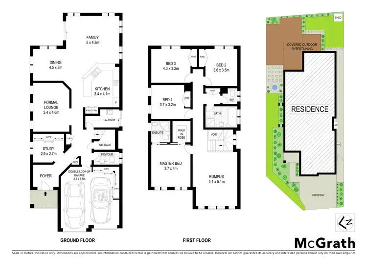 Floorplan of Homely house listing, 45 Stansmore Avenue, Prestons NSW 2170