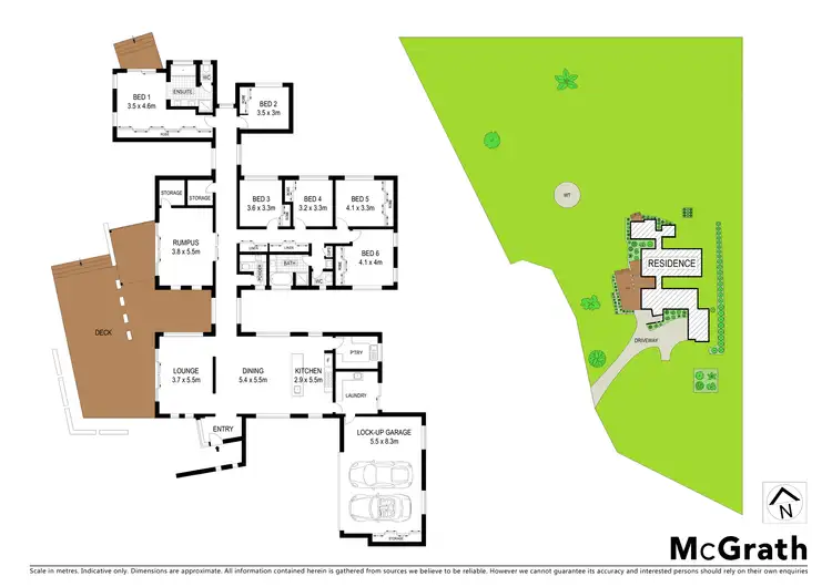 Floorplan of Homely house listing, 8 Zeller Avenue, Preston QLD 4352