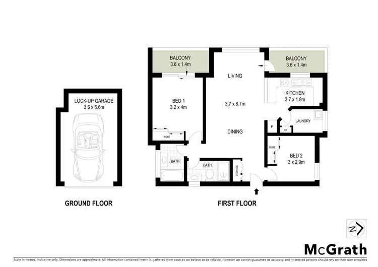 Floorplan of Homely apartment listing, 1/56 Kurnell Road, Cronulla NSW 2230