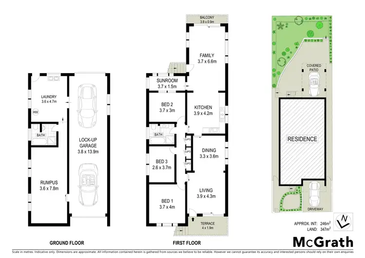 Floorplan of Homely house listing, 8 Morton Street, Lilyfield NSW 2040
