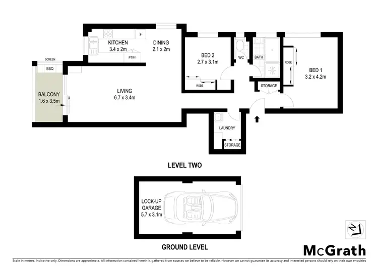 Floorplan of Homely apartment listing, 10/14 St Andrews Place, Cronulla NSW 2230
