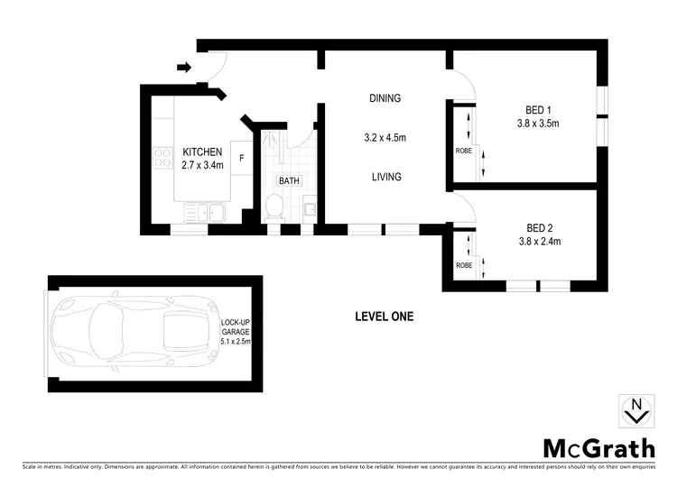 Floorplan of Homely apartment listing, 8/23 Orr Street, Bondi NSW 2026