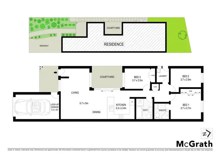 Floorplan of Homely house listing, 14 Linley Way, Ryde NSW 2112