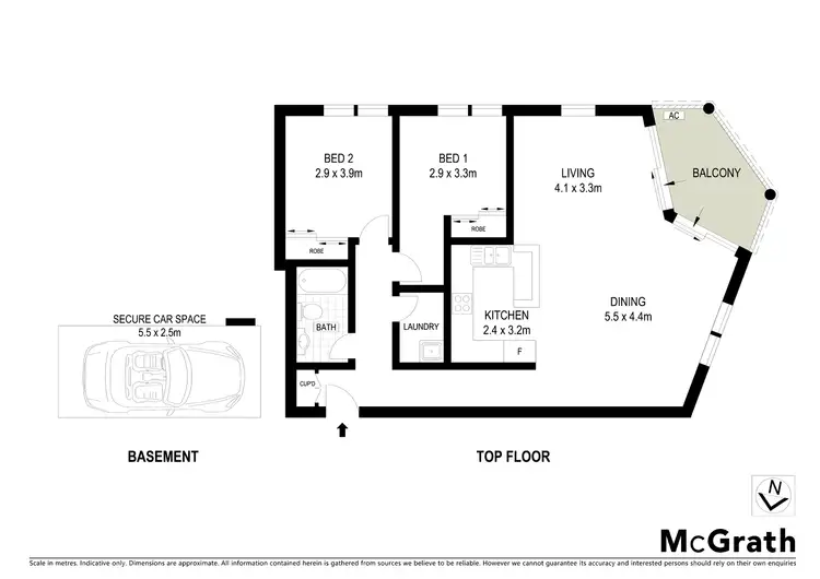 Floorplan of Homely apartment listing, 11/18 Buckland Street, Chippendale NSW 2008